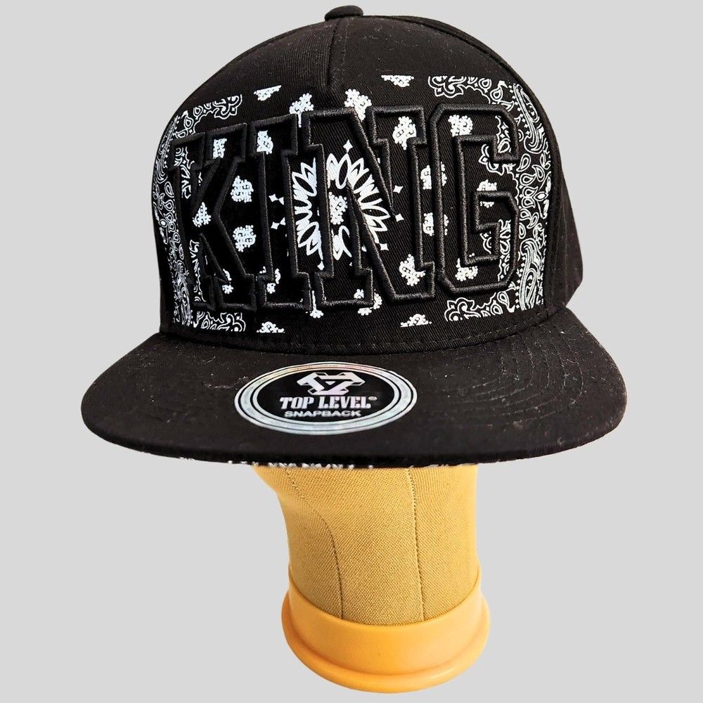 KING Next Level New Snapback Adjustable Hat Flat Bill Crown Baseball Cap